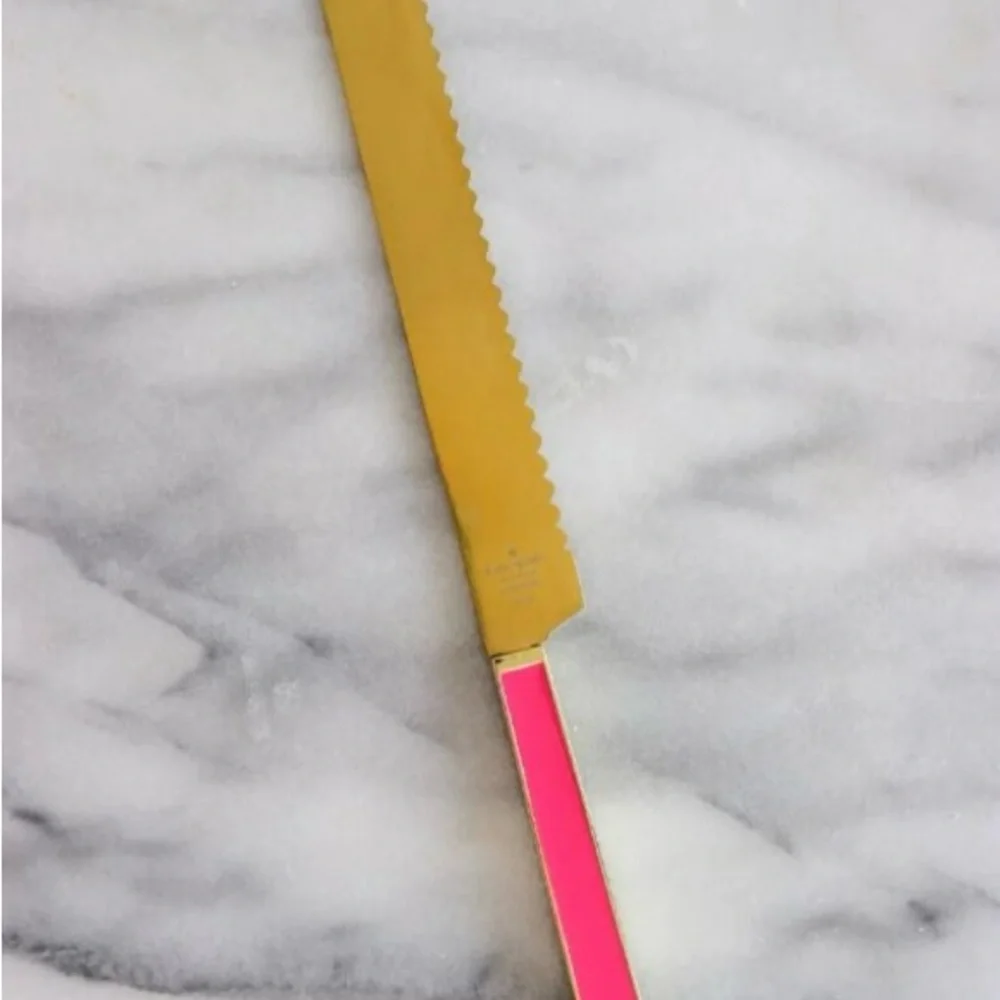 NIB Kate Spade New York, Judaica Collection Sabbath Challah Bread Knife